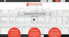 Desktop Screenshot of gyongyhazplusz.hu
