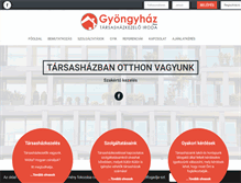 Tablet Screenshot of gyongyhazplusz.hu